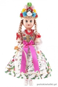 Doll in Krakow traditional wedding costume